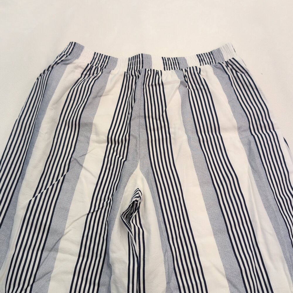 Sage the Label Striped Wide-Leg Pants Size L - Picture 6 of 10
